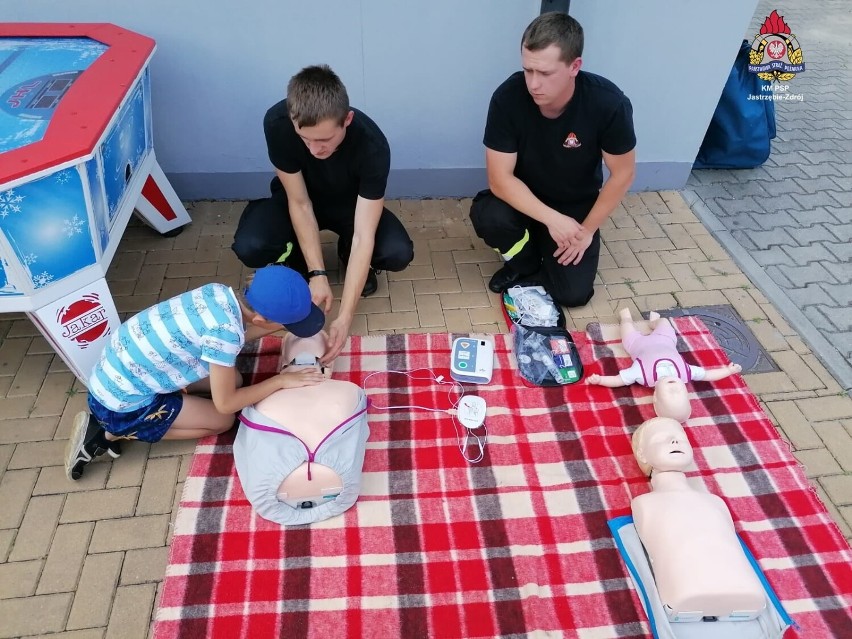 Prelekcja strażaków była częścią kampanii "Kręci mnie...