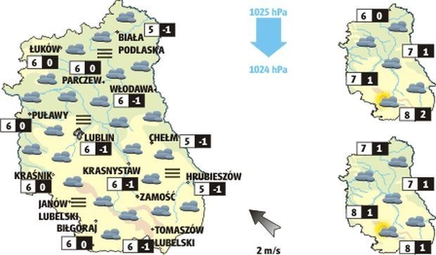 Prognoza pogody na 20 listopada i dwa kolejne dni