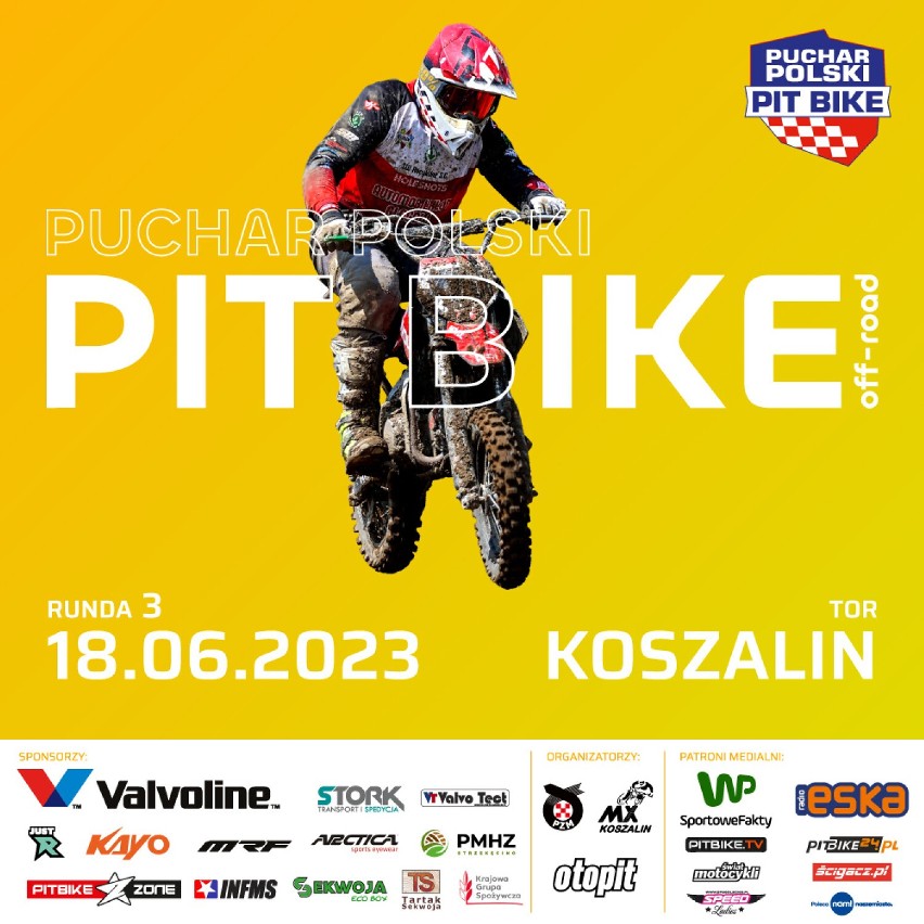 Kolejny przystanek zawodów Pit Bike: Koszalin Konikowo.