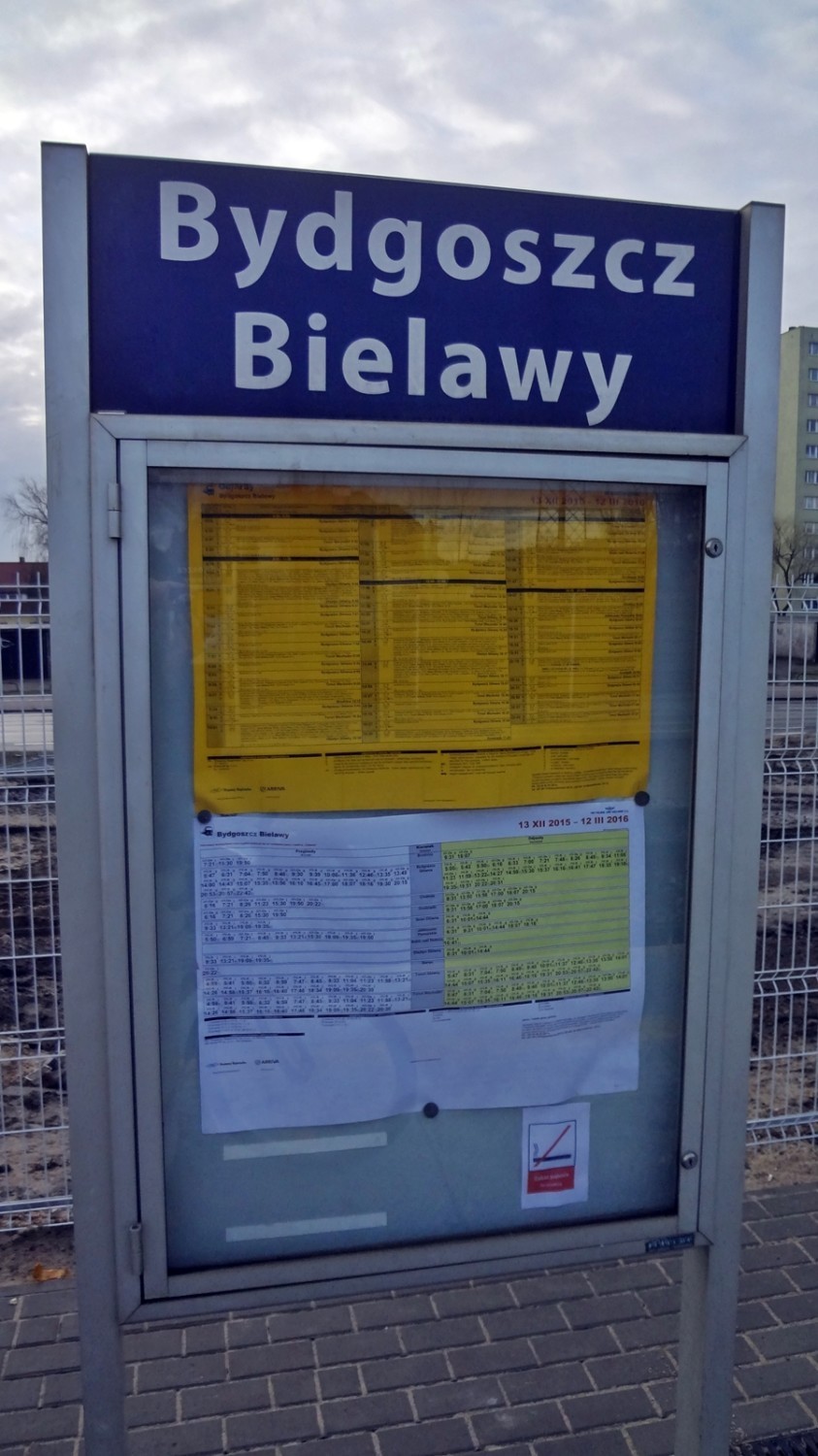 Mieszkańcy informują: Remont stacji Bydgoszcz Bielawy [zdjęcia, wideo] 