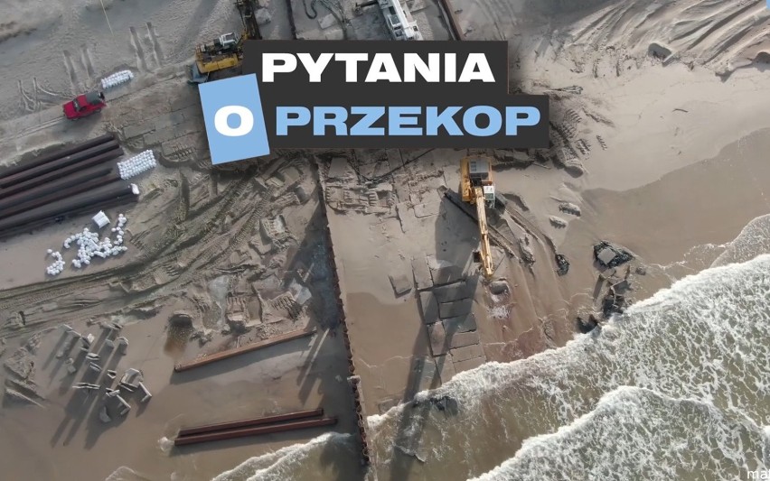 Pytania o przekop: Czego obawiają się mieszkańcy Mierzei Wiślanej? Pierwszy odcinek z serii wideo dotyczącej budowy kanału żeglugowego