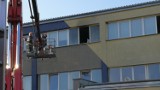 Pożar w budynku Urzędu Celnego we Włocławku [zdjęcia]