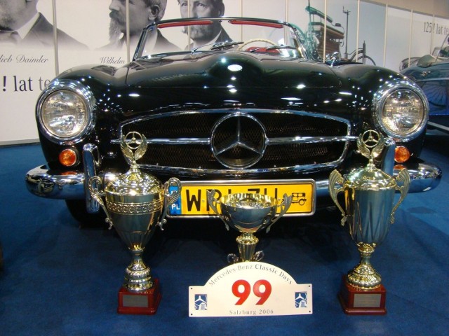 Mercedes 190 SL, 1958 r. Fot. Weronika Trzeciak