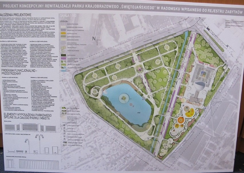 Koncepcja rewitalizacji Parku Świętojańskiego w Radomsku