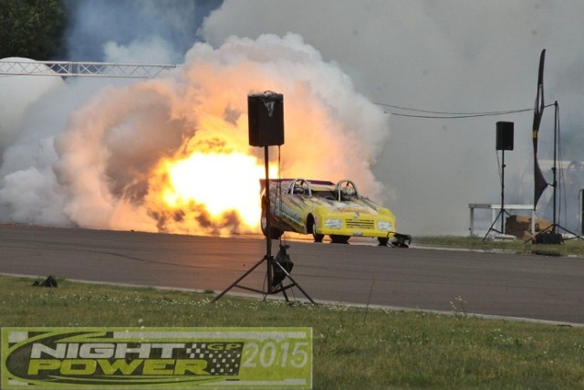 Wyścigi Night Power 2015 w Olsztynie