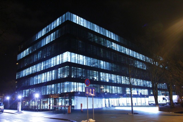 Pixel to siedziba Allegro przy ulicy Grunwaldzkiej. Budynek zaprojektowała warszawska pracownia JEMS Architekci. Nagrodzony w 2013 r.