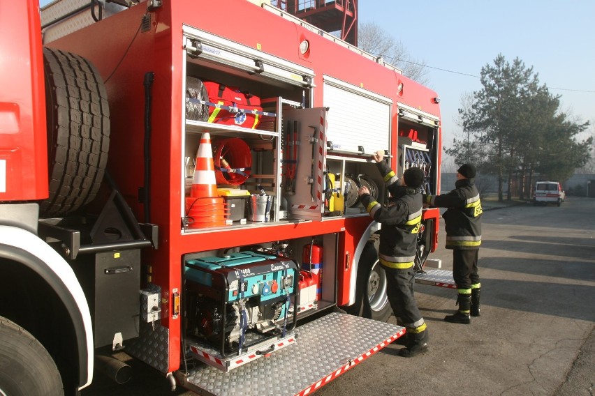 Nowy wóz strażacki w Mysłowicach