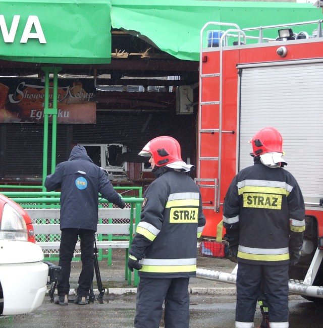 Wybuch zerwał m.in. lampę, która oświetlała plac manewrowy autobusów kursujących m.in. do Trójmiasta.