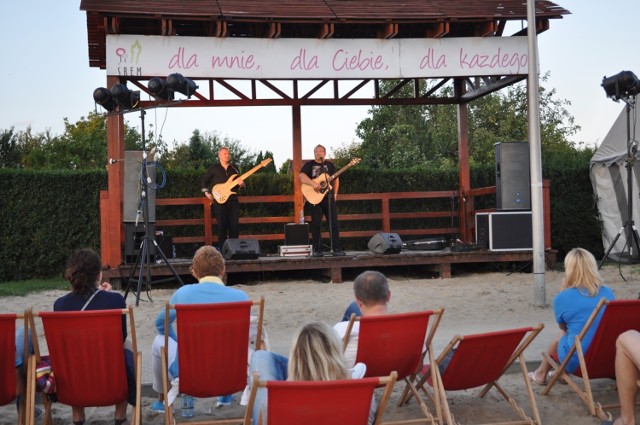 Koncert na plaży w Śremie - Robert Kasprzycki