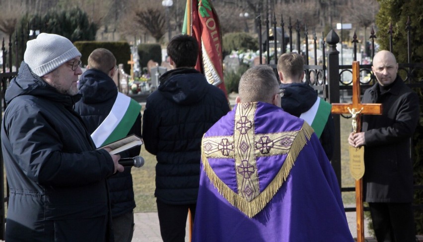 Pogrzeb śp. Andrzeja Froncka, działacza piłkarskiego na...