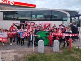 Kibice ze Stalowej Woli dopingowali na Stadionie Narodowym podczas meczu Polska - Holandia [0:2]