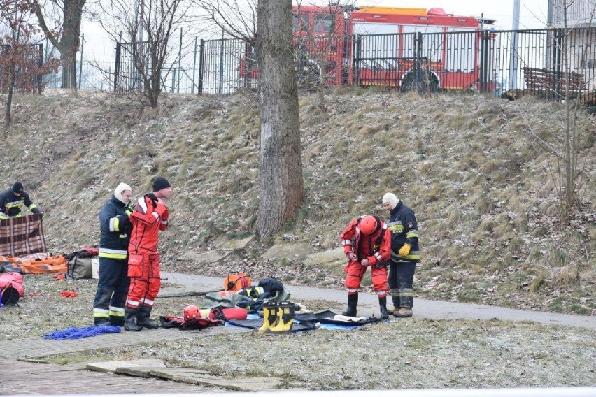 Strażacy ćwiczyli w Wągrowcu
