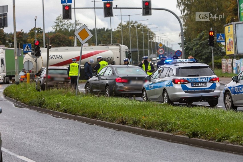 Pościg na dk 10 na odcinku Stargard - Szczecin