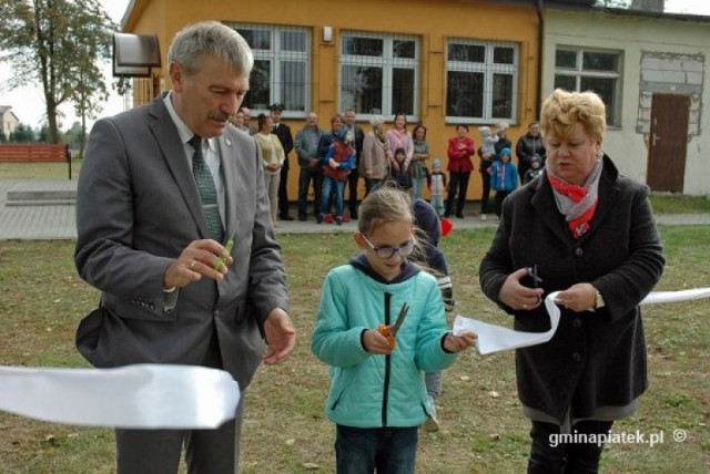 Nowy plac zabaw w Górkach Pęcławskich