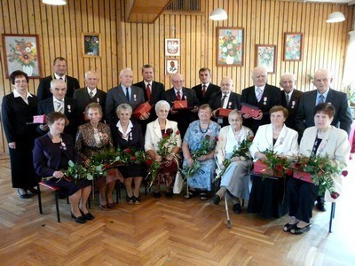 Na uroczystość oprócz jubilatów zaproszono również ich rodziny