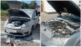 Płonął samochód za samochodem. Pożary samochodów w regionie wałbrzyskim
