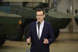 Premier Mateusz Morawiecki w Zakładach Rosomak w Siemianowicach Śląskich. „Przywożę zamówienie, które dostałem od premiera Ukrainy"