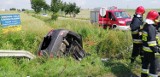 W Krzewienie zderzyły się dwa auta, w Łobżenicy ucierpiał motocyklista  [ZDJĘCIA]