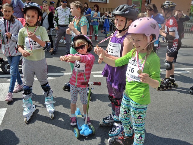 Imprezą sportową, którą otwierała sobotnie wydarzenia przy ul. Szczecińskiej, był uliczny bieg dzieci na rolkach, zorganizowany przez Towarzystwo Rolkarskie StarBlade. Nagrody ufundował Międzyszkolny Ośrodek Sportowy.