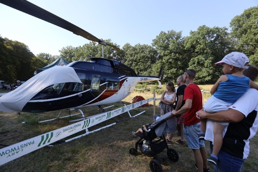 Podczas pikniku w Rudach, pojawił się helikopter