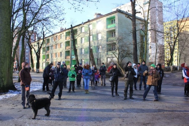 W niedzielny poranek w Parku Miejskim im. Franciszka Kachla w Bytomiu zebrało się 24 uczestnik&oacute;w zimowego ptakoliczenia z najmłodszą, trzyletnią Kingą. fot. Piotr A. Jeleń