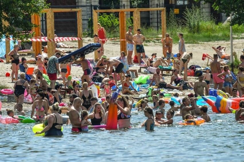 Piękna pogoda w weekend przyciągnęła bydgoszczan i...