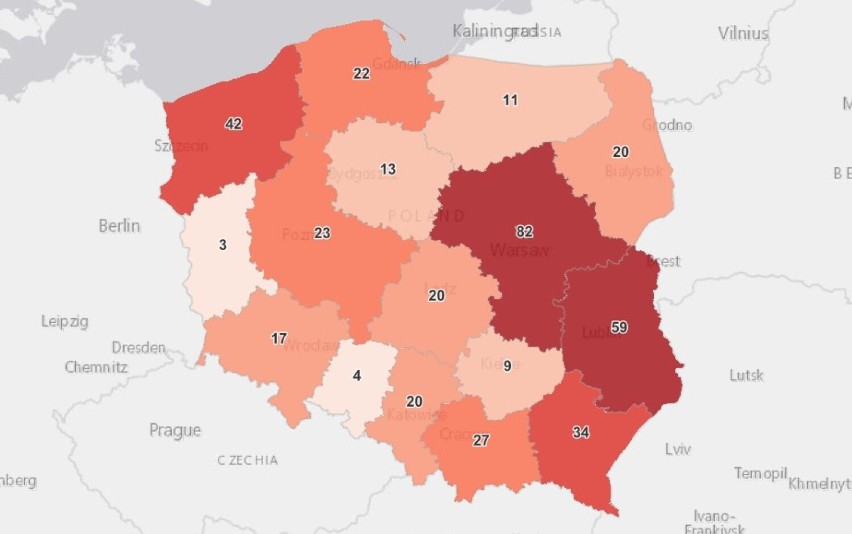 Koronawirus, raport 27 września 2021. Niski przyrost zakażeń w Oświęcimiu, Olkuszu, Wadowicach i Chrzanowie