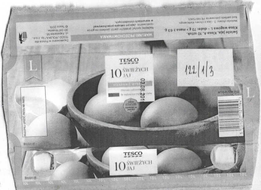 Salmonella w jajach z Tesco. Były pakowane w zakładzie pod Nysą
