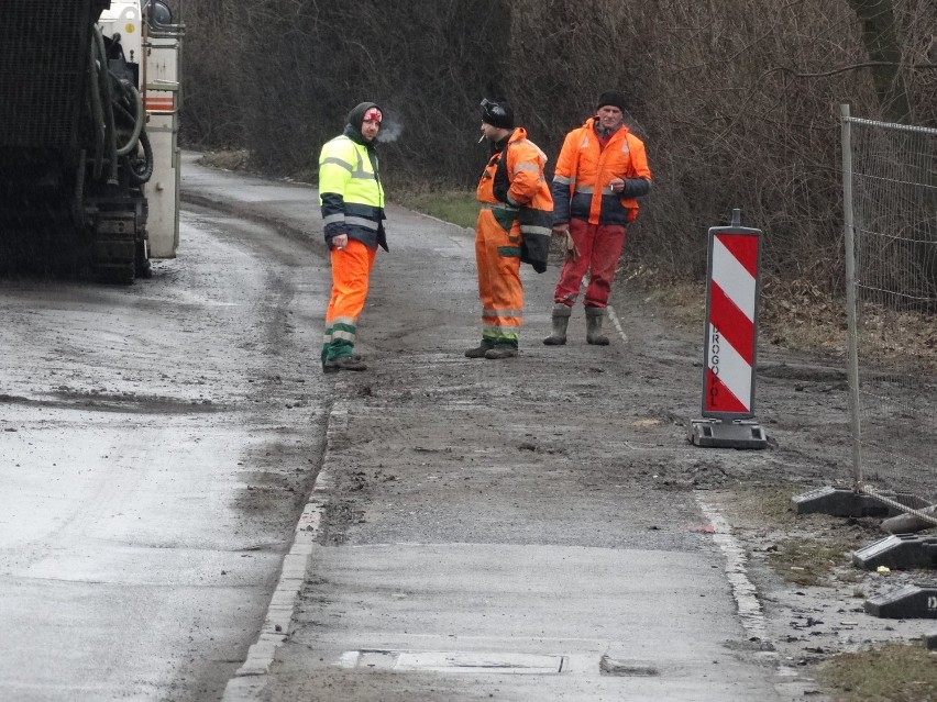 Rozbiórka mostu na ul. Tunkla w Rudzie Śląskiej