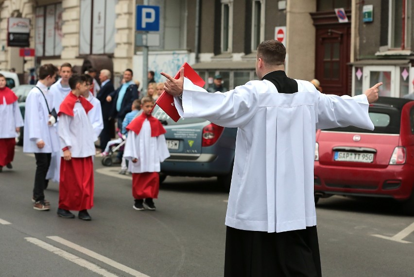 Boże Ciało w Szczecinie. Procesja przeszła ulicami miasta [zdjęcia]