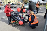 Akcja "Bezpieczny Przejazd" znów w Goleniowie. Edukacja na przejeździe kolejowym