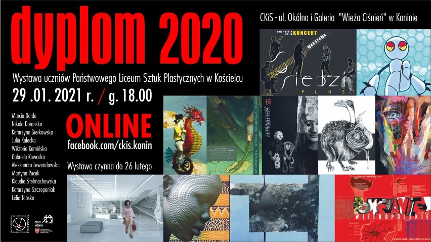 "Dyplom 2020” – otwarcie wystawy  online               