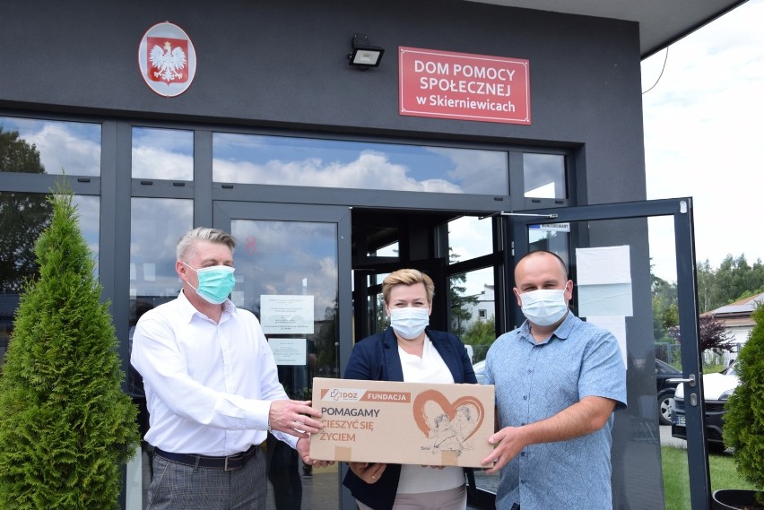 Dom Pomocy Społecznej w Skierniewicach otrzymał kolejną pomoc