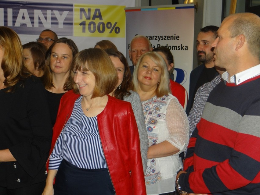 Wybory Radomsko 2018: Wieczór wyborczy w sztabie Razem dla...