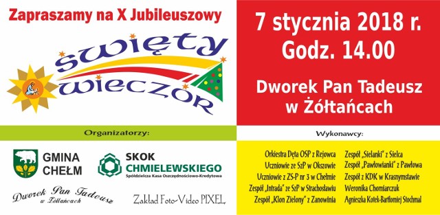 Święty Wieczór w Dworku Pana Tadeusza – spotkanie pokoleń