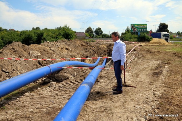 Nowe rury zostaną położone na prawie 2-kilometrowym odcinku.