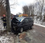 Wypadek w Mierzeszynie (gm. Trąbki Wielkie p. gdański). Cztery osoby trafiły do szpitala