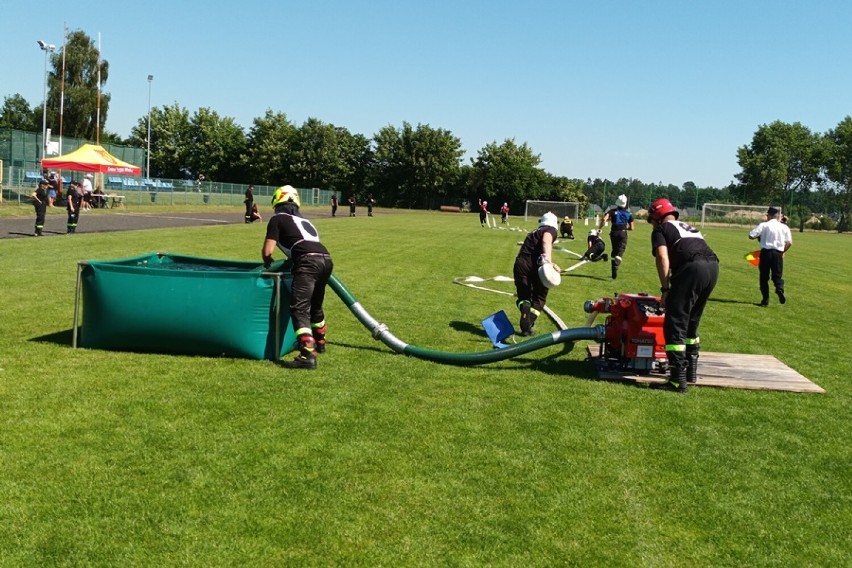 Gminne Zawody Sportowo-Pożarnicze w Trąbkach Wielkich