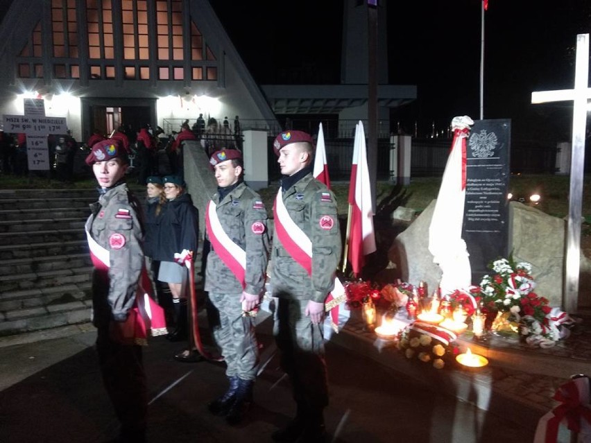 W Łodygowicach Górnych upamiętniono wysiedlonych i wyklętych [ZDJĘCIA]