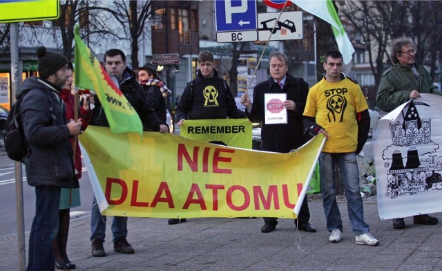 Dotychczasowe protesty przeciwko atomowi nabierają dziś innego wymiaru. Na zdjęciu protest z 2013 roku.