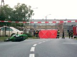 Wypadek na drodze z Kwilcza do Sierakowa...