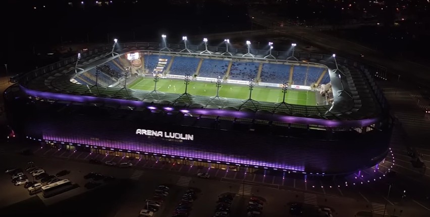 Lublin od świtu do zmierzchu na wideo z drona 