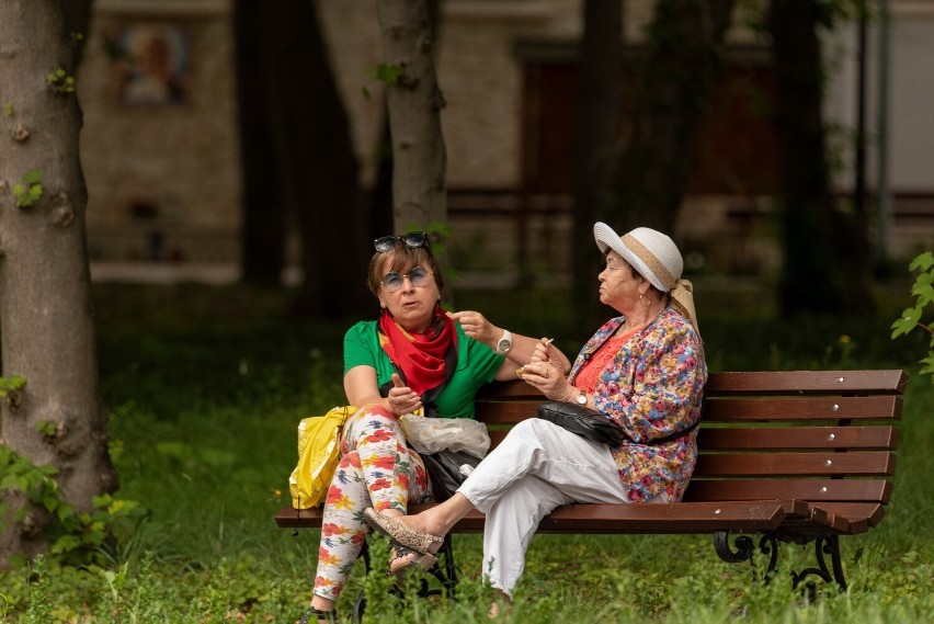 Buski park tętnił życiem. Wiele atrakcji i tłumy ludzi. Zobacz zdjęcia