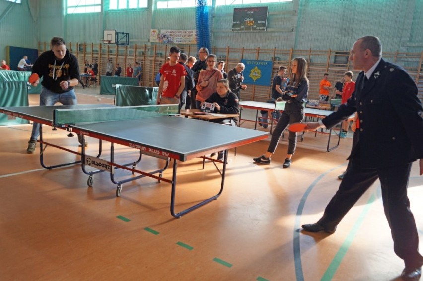 XII Mistrzostwa Strażackie w tenisie stołowym odbyły się w Witkowie