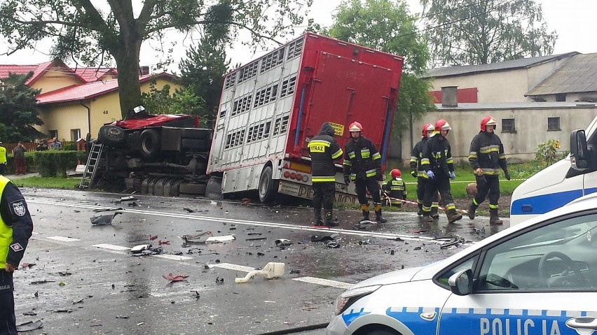 Wypadek w okolicach Brodnicy. 2 osoby nie żyją!