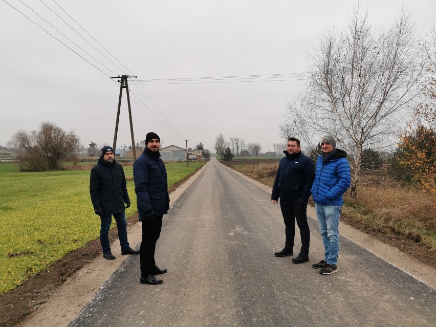 Kolejna drogowa inwestycja w gminie Damasławek zakończona. W Turzy powstała asfaltowa droga 