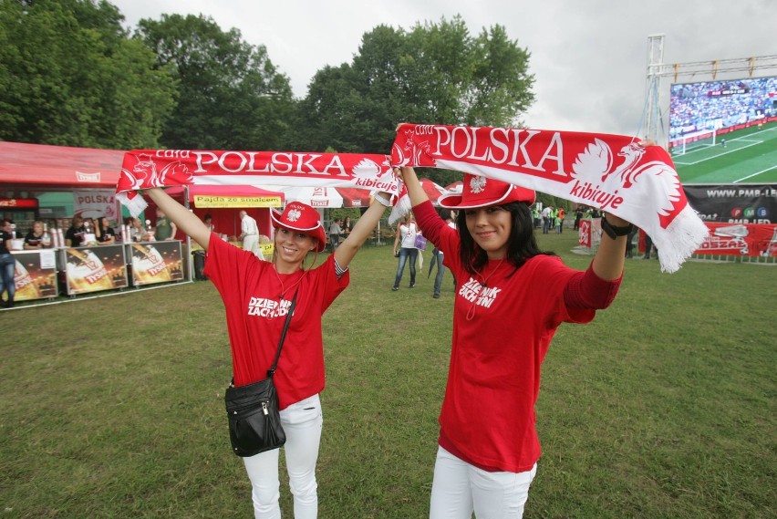 Śląska Strefa Kibica w WPKiW, 11 czerwca: Przed meczem w Parku Śląskim [ZDJĘCIA]