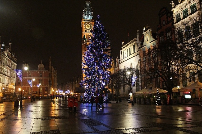 Zobacz jakie świąteczne drzewka stanęły w Krakowie, Poznaniu...