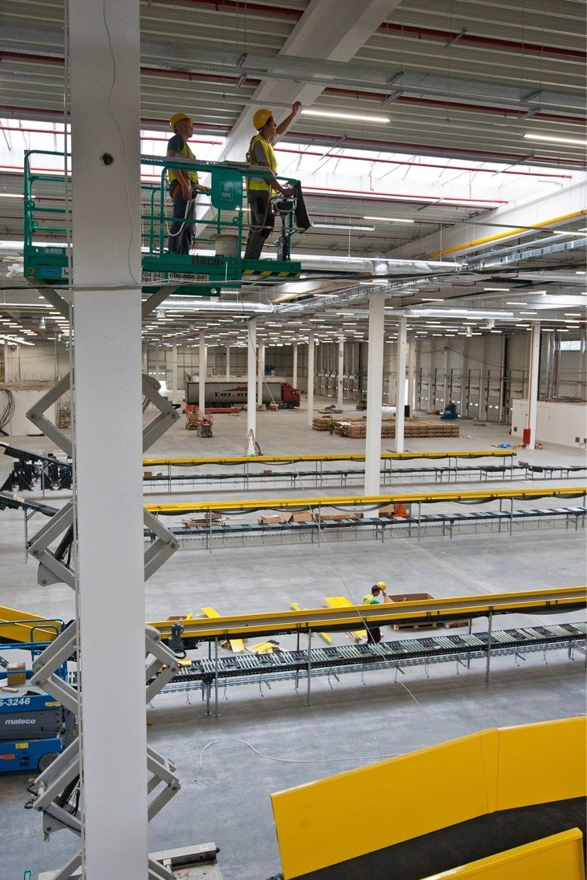 Nowe centrum logistyczne firmy Amazon w Bielanach...