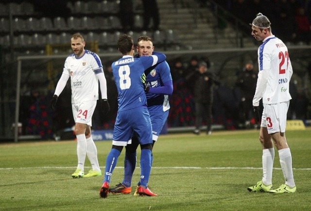 Miedź Legnica wygrała z Odrą Opole na inauguracje wiosennej rundy w Legnicy